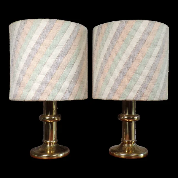 Paire de lampes vintage Hoffknecht leuchten