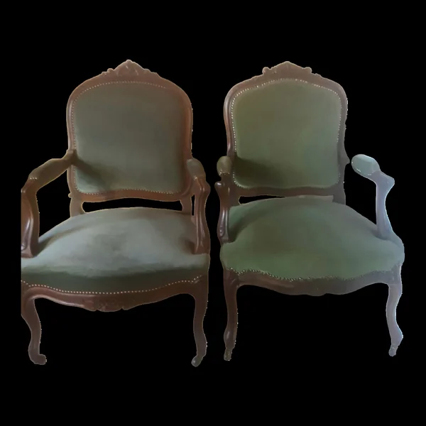 Paires fauteuils Louis XV