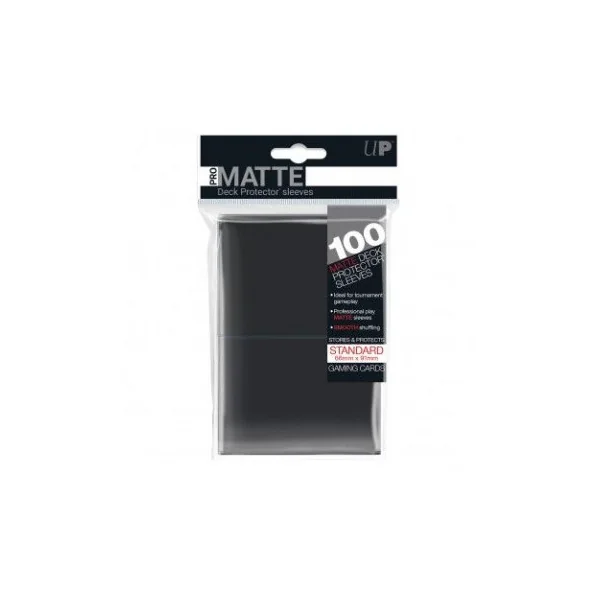 Paquet 100 protège cartes Standard Noir - Ultra Pro