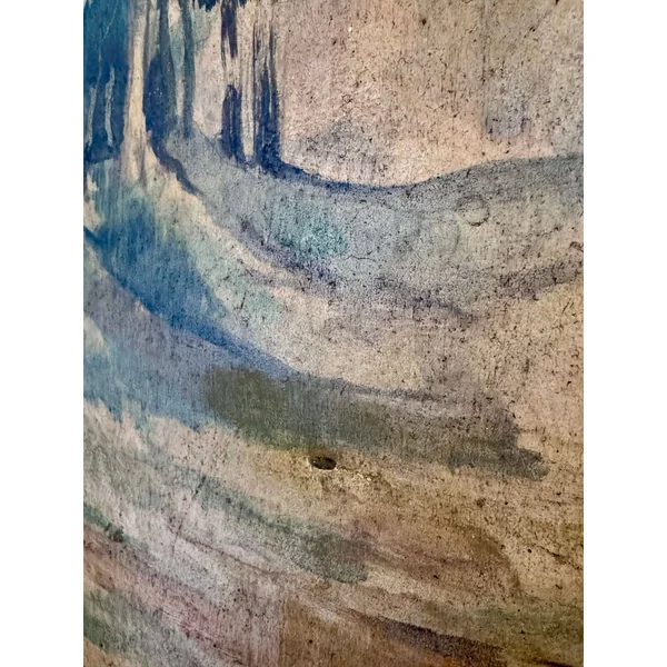 Paysage signé Auguste Gribouval (XXème)