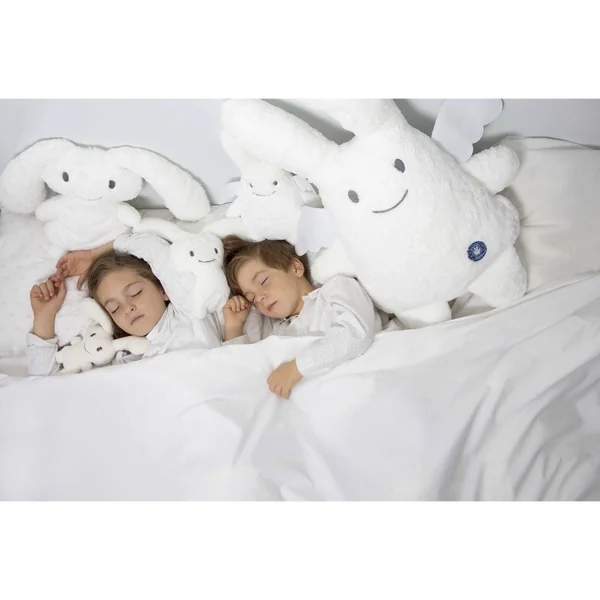 Peluche 60 cm - Ange Lapin "Ice"