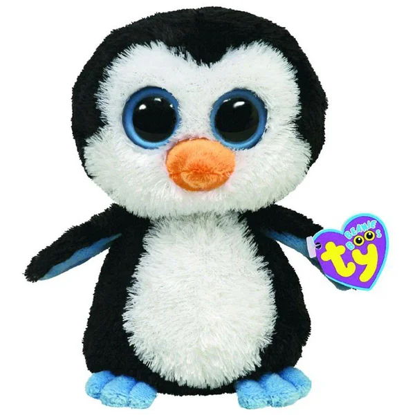 Peluche Beanie Boos Pingouin 15 cm