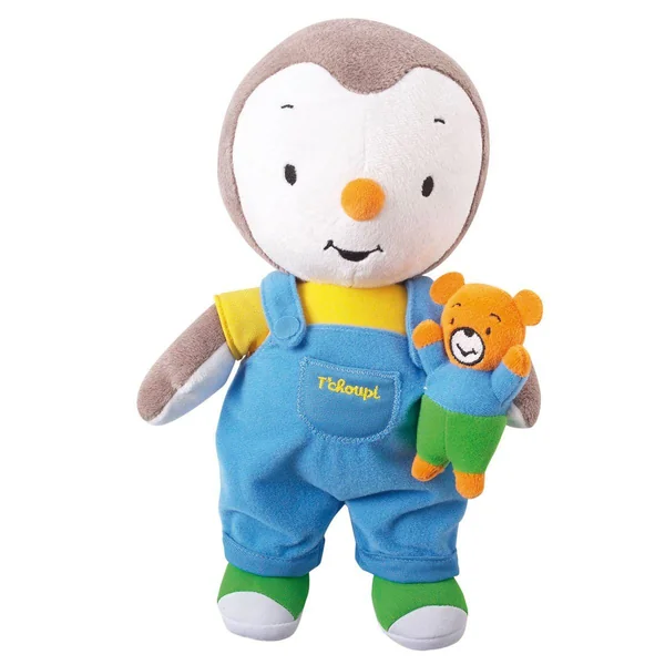 Peluche T'choupi avec ourson
