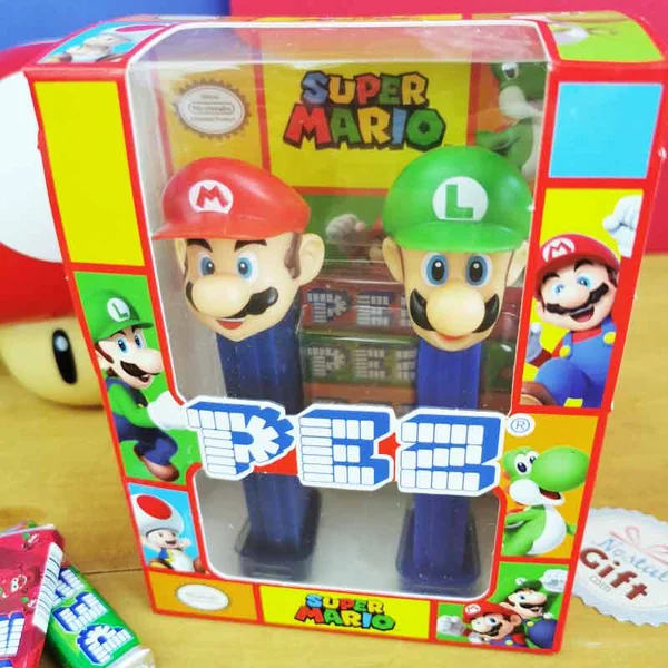 PEZ Super Mario – Coffret de 2 PEZ + 4 recharges