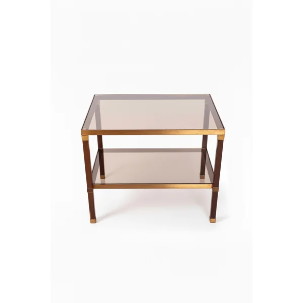 Pierre Vandel, table basse à deux plateaux