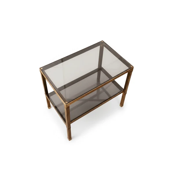 Pierre Vandel, table basse à deux plateaux
