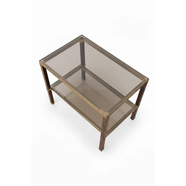 Pierre Vandel, table basse à deux plateaux
