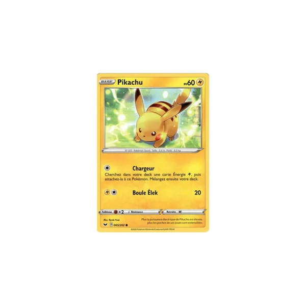 Pikachu - Commune 65/202 - Epee et Bouclier 1
