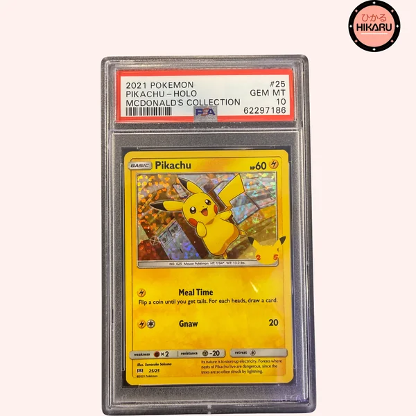 Pikachu Holo McDo 2021 25/25 - PSA 10 (EN)