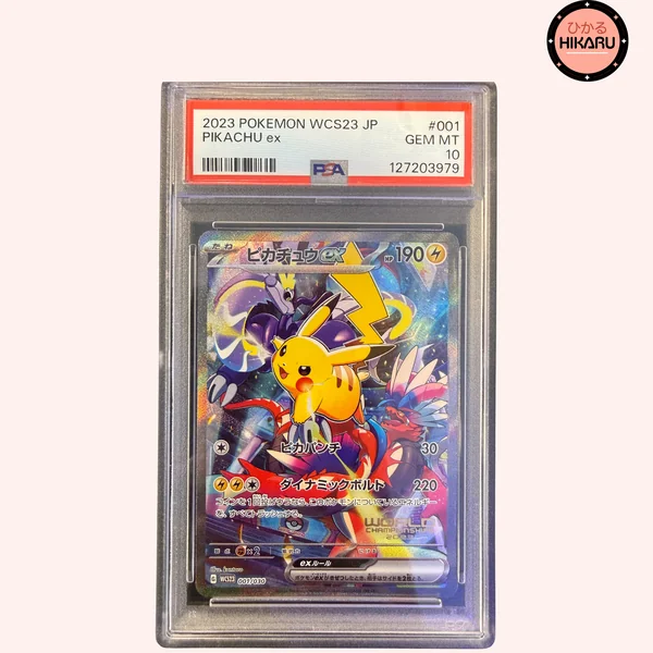 Pikachu WCS23 PSA 10