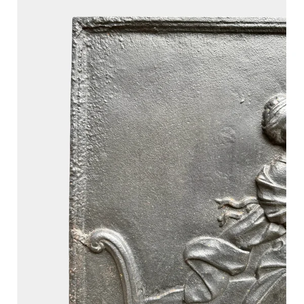 Plaque de cheminée en fonte de Cousance