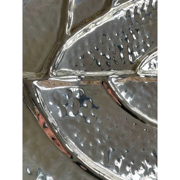 Plateau, centre de table en forme de feuille