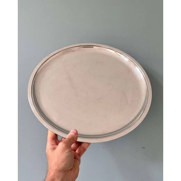 Plateau de service rond Ercuis
