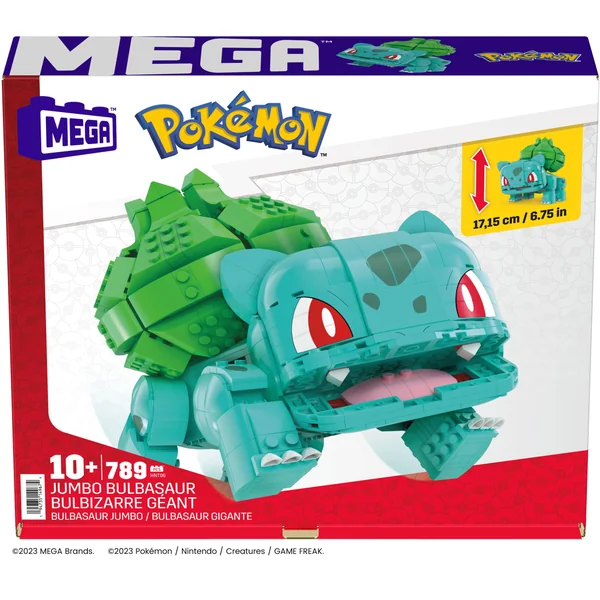 Pokémon jeu de construction Mega Construx Bulbizarre Géant 25 cm