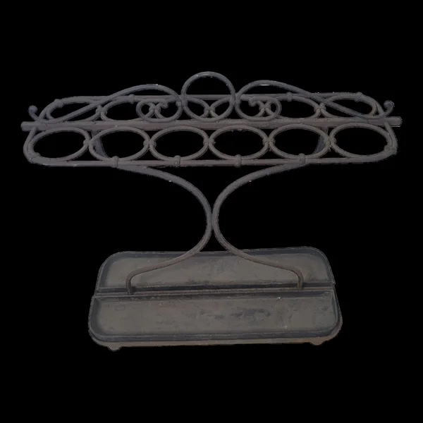 Porte parapluie en fer forgé
