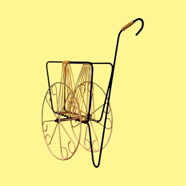 Porte-revues vintage scoubidou 60's
