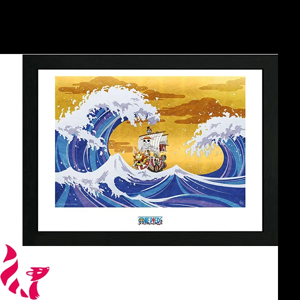 Poster Encadré - One Piece "Thousand Sunny"