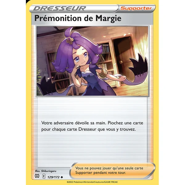 Prémonition de Margie 129/172