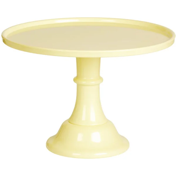 Présentoir à Gâteau Jaune - 30 cm
