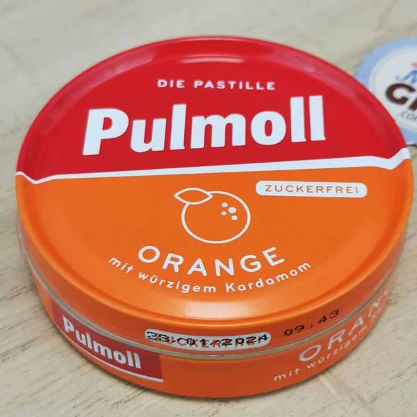 Pulmoll Pastilles - goût Orange