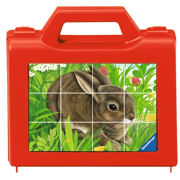 PUZZLE 12 CUBES ANIMAUX