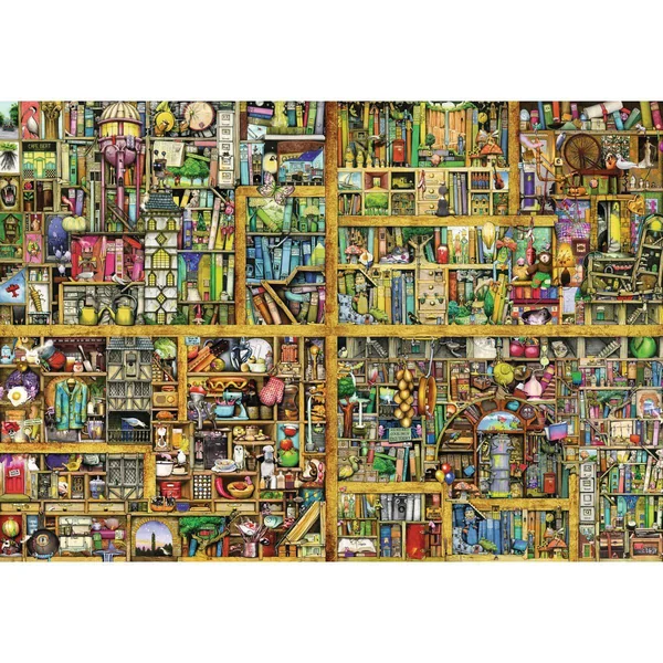 Puzzle 18000 pièces : Bibliothèque magique XXL - Colin Thompson