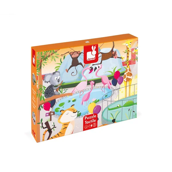 Puzzle 20 pièces une journée au zoo