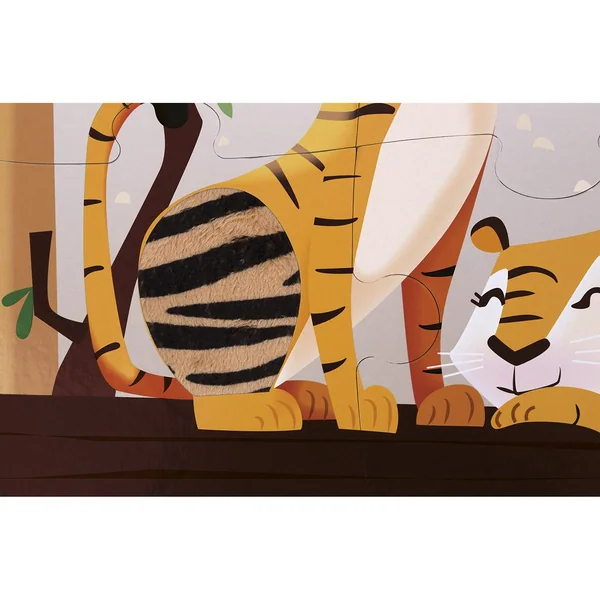 Puzzle 20 pièces une journée au zoo