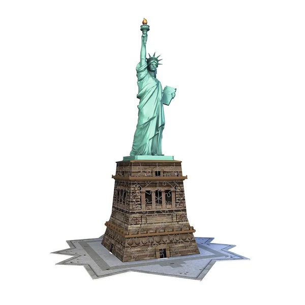 Puzzle 3D Statue de la Liberté