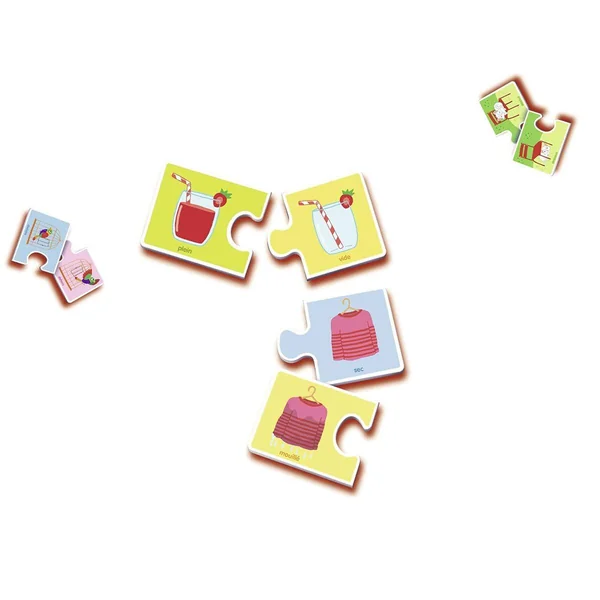 Puzzle duo : Les contraires