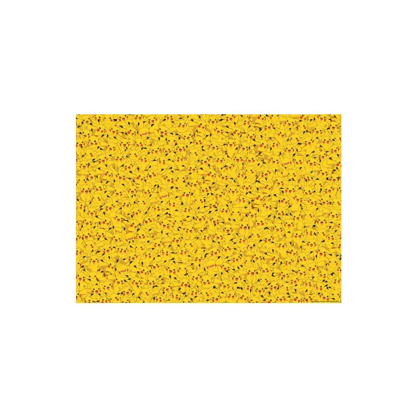 Puzzle Pikachu (Challenge Puzzle) - 1000 pièces