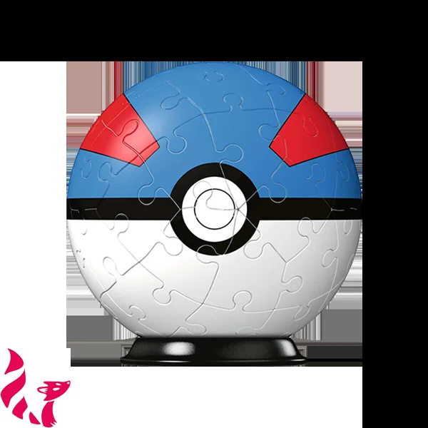 Puzzle - Pokémon #11265 Great Ball 3D (54 pièces)