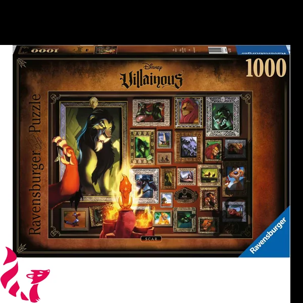 Puzzle - Villainous - Scar (1000 pièces)