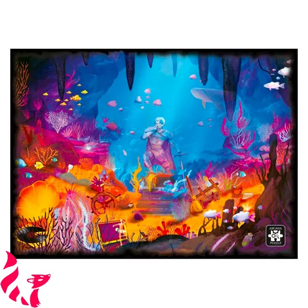 Puzzle énigmes - Les Trésors de la Petite Sirène (1000 pièces)