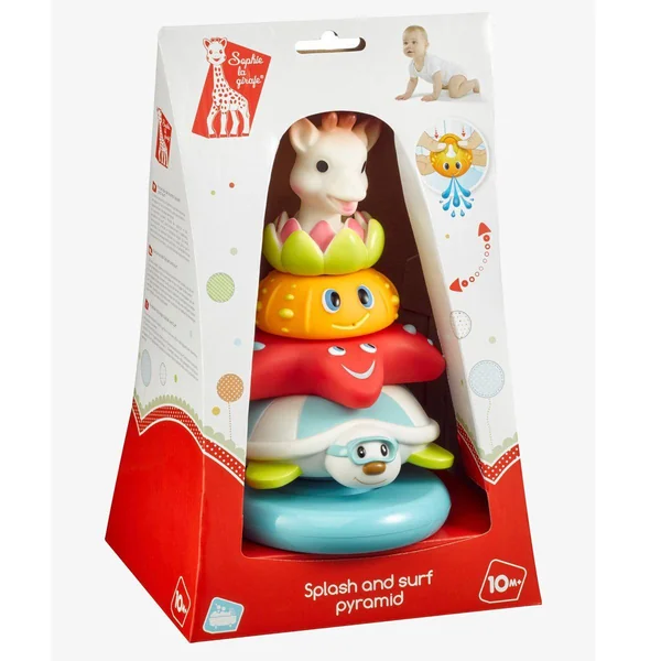 Pyramide de bain Sophie la girafe