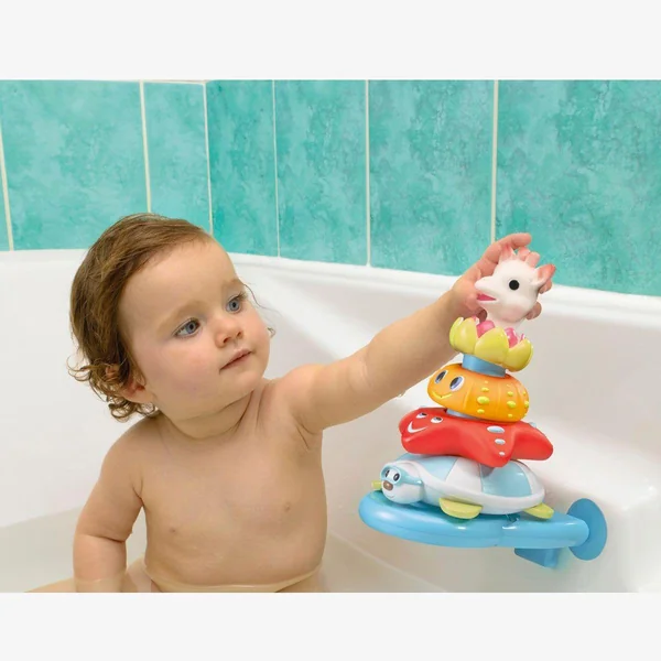 Pyramide de bain Sophie la girafe
