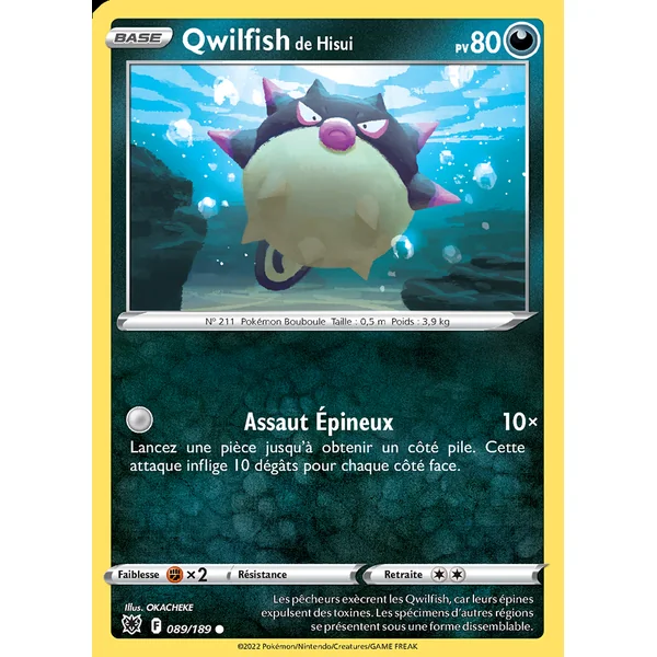 Qwilfish de Hisui 089/189