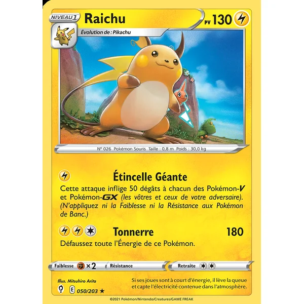 Raichu 050/203