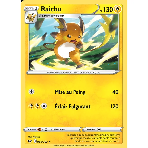 Raichu 066/202