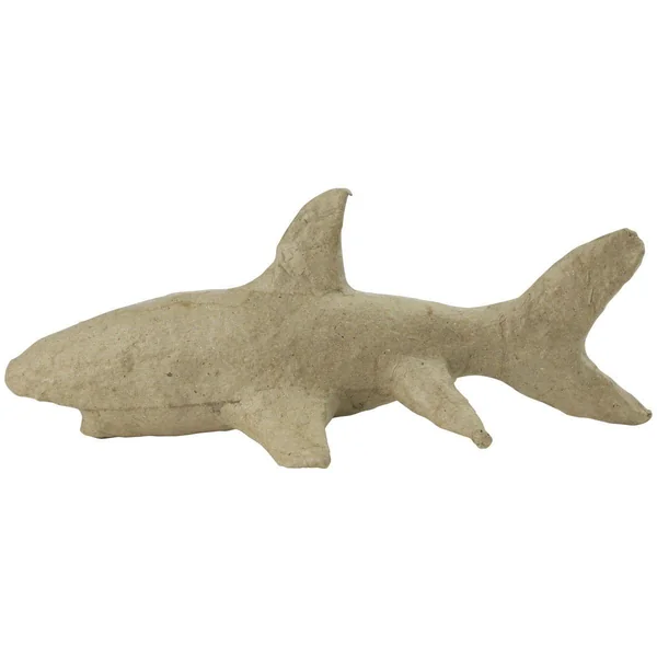 Requin en papier mâché