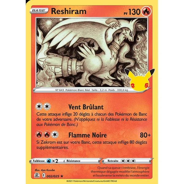 Reshiram 002/025