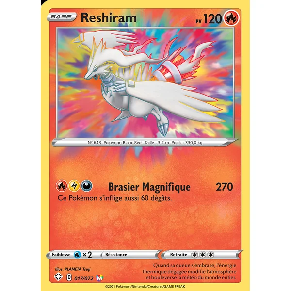 Reshiram 017/072