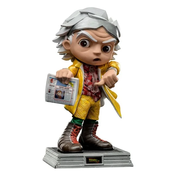 Retour vers le futur II - Figurine MiniCo Doc Brown - Iron Studios