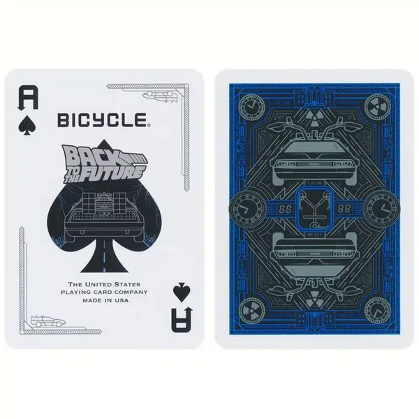 Retour vers le futur - Jeu de 54 cartes - Bicycle