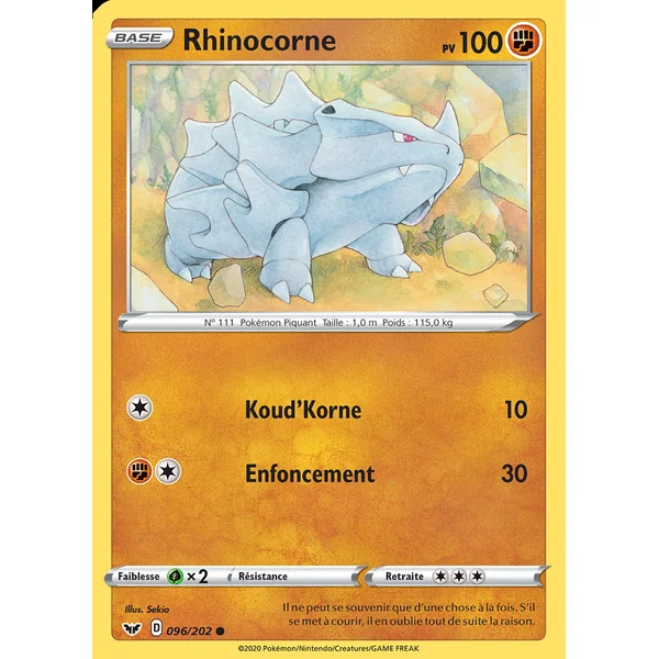 Rhinocorne 096/202