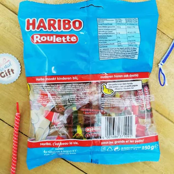 Roulette de fruits - Sachet de 10 Roulette - Haribo