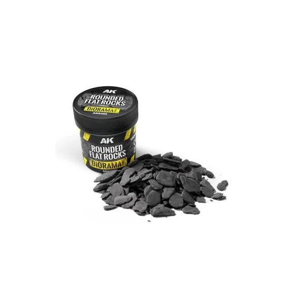 Rounded Flat Rocks (100 ml) - Ak