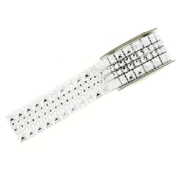 Ruban Large Bijoux Argent (2, 5 cm x 1 m)