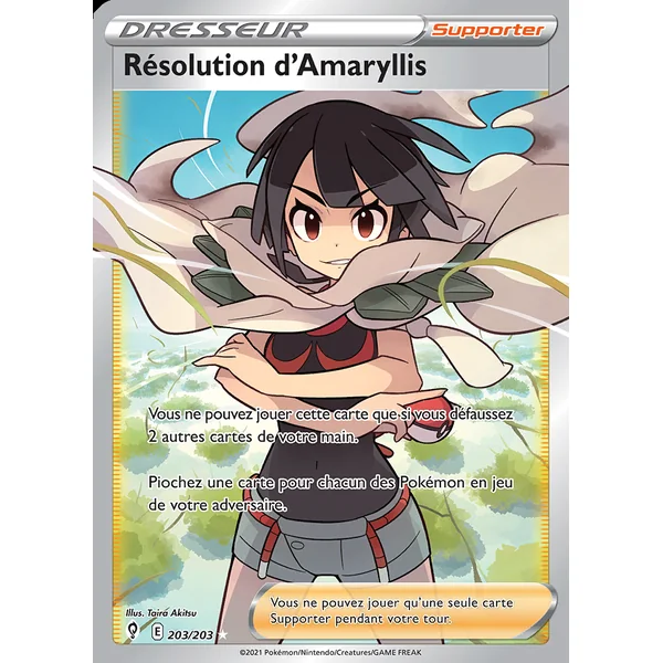 Résolution d’Amaryllis 203/203