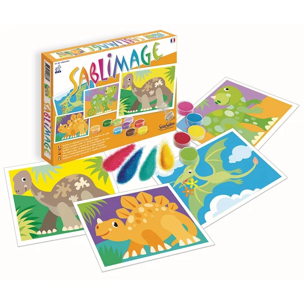 Sablimage Dinosaures